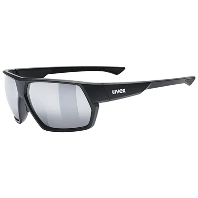 Uvex Sportstyle 238, black matt/mirror silver napszemüveg