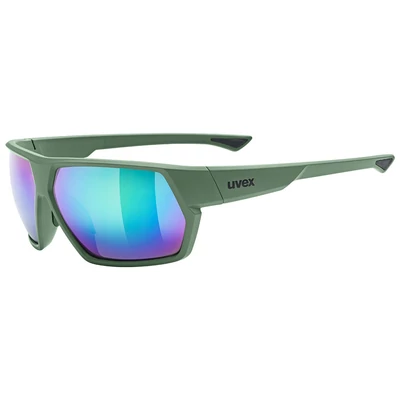 Uvex Sportstyle 238, moss matt/mirror green napszemüveg