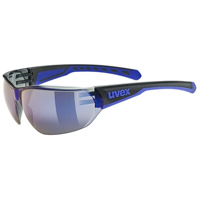 Uvex Equate, black-blue matt/mirror blue napszemüveg