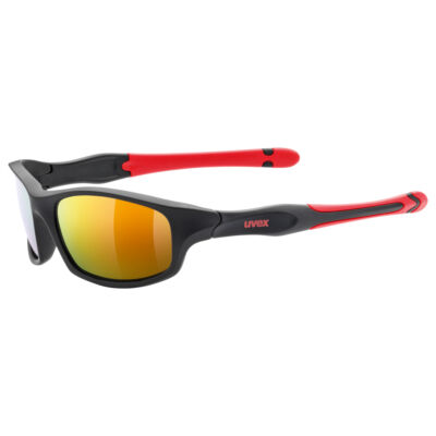 Uvex Sportstyle 507, black matt red/red napszemüveg