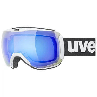 Uvex Downhill 2100 CV, white mat/blue-geen síszemüveg