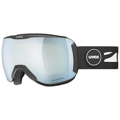 Uvex Downhill 2100 CV, black matt/mirror white-green síszemüveg
