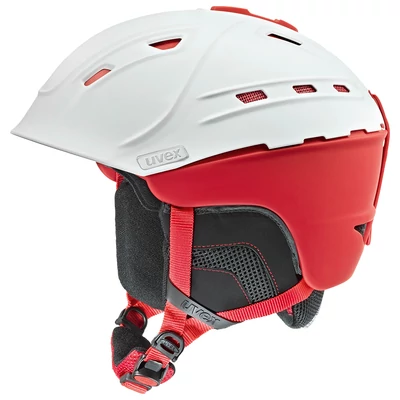 Uvex P2us, white-red mat sísisak