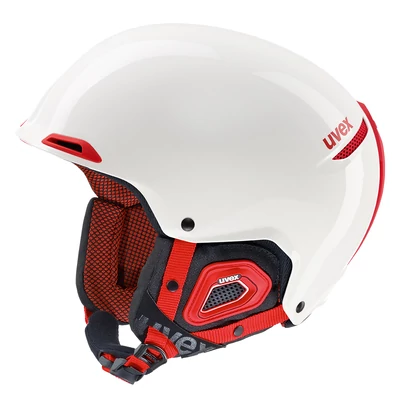 Uvex JAKK+, white-red sísisak
