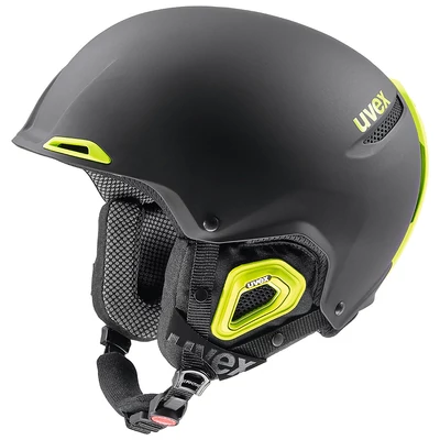 Uvex JAKK+ octo+, black-lime mat sísisak