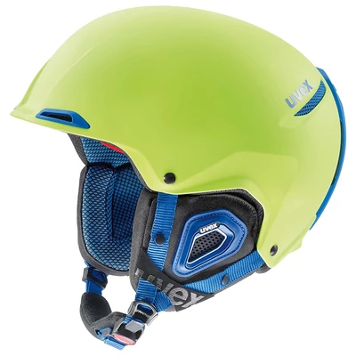 Uvex JAKK+ octo+, lime-cobalt mat sísisak