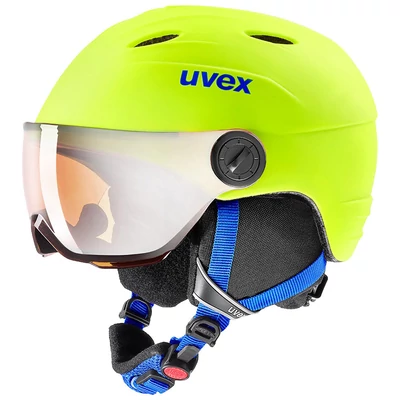 Uvex Junior visor pro, neon yellow mat sísisak
