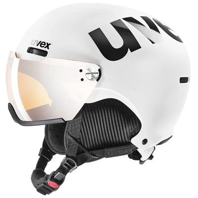Uvex Hlmt 500 visor, white-black mat sísisak