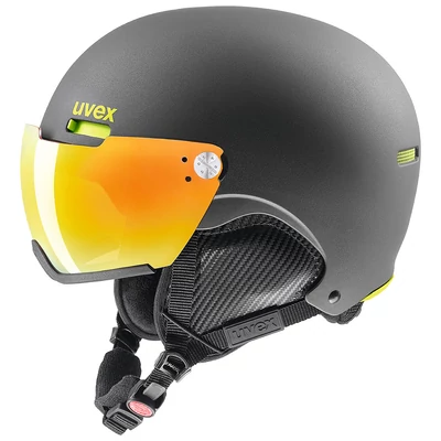 Uvex Hlmt 500 visor, gun-lime mat sísisak