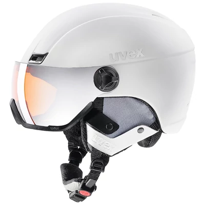 Uvex Hlmt 400 visor style, white mat sísisak