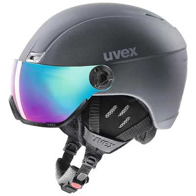 Uvex Hlmt 400 visor style, titanium mat sísisak
