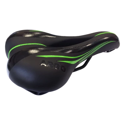 Selle Montegrappa Argo, fekete-zöld nyereg