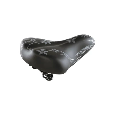 Selle Montegrappa Happy Flowers fekete nyereg