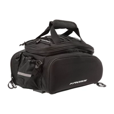 Kross Roamer Trunk bag Carry More, fekete csomagtartó táska