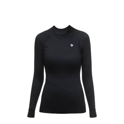 Thermowave Originals Women's Long Sleeve shirt, black aláöltöző felső