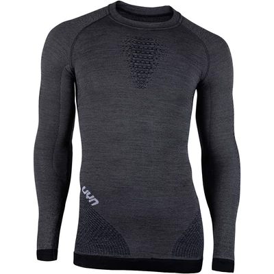 UYN Man Fusyon UW Shirt LG SL, grey york-avio-white aláöltöző felső