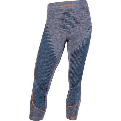 UYN Man Ambityon UW Pants Medium Melange, black melange-atlantic-orange shiny aláöltöző alsó