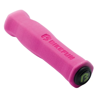 Bikefun Flake 129mm, pink szivacs markolat