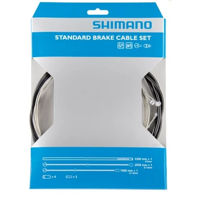 Shimano fék bowden szett, MTB, fekete