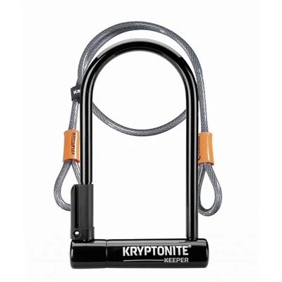 Kryptonite New-U Keeper STD U-lakat + hurokkábel