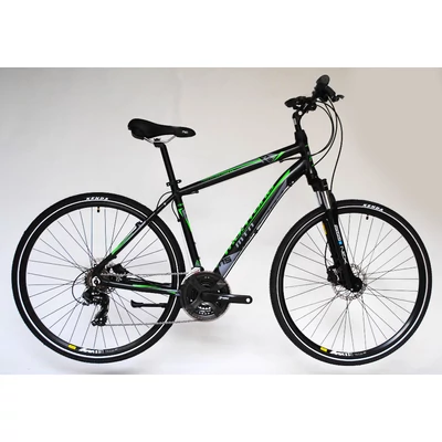 Montana Cross Trekking alu 2.0 21s HD fekete/zöld