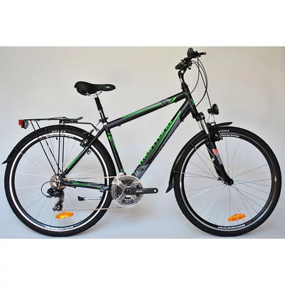 Montana Trekking alu 2.0 21s fekete/zöld