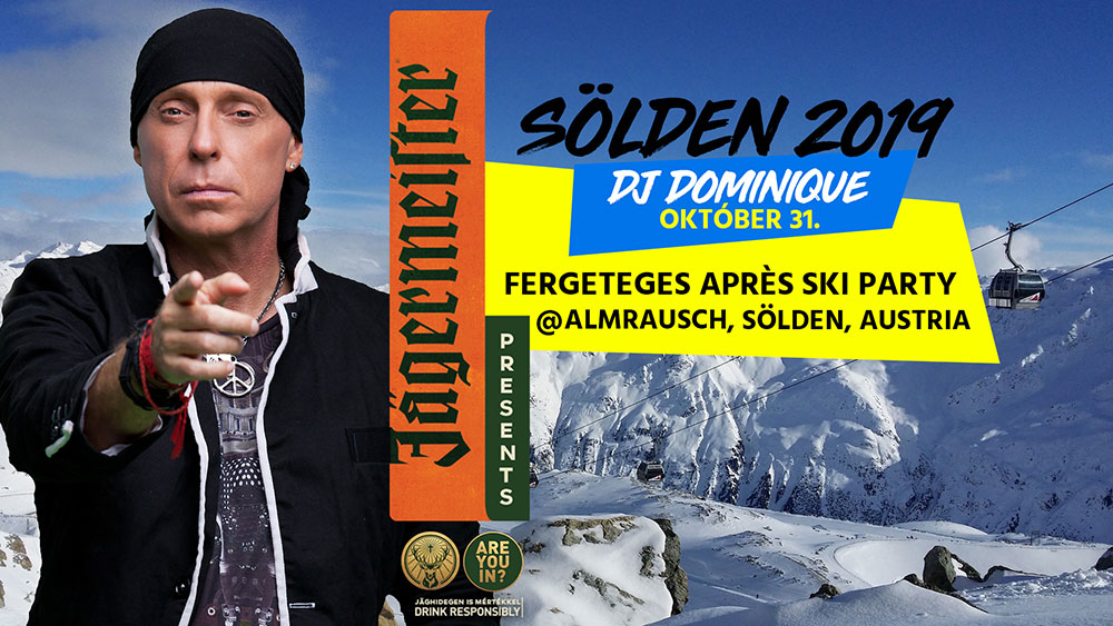 Dj Dominique nyitóbuli - Sölden 2019